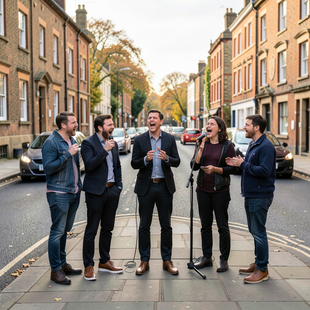 Oxford acapella group celebrates Botley Road reopening after three and half year closure